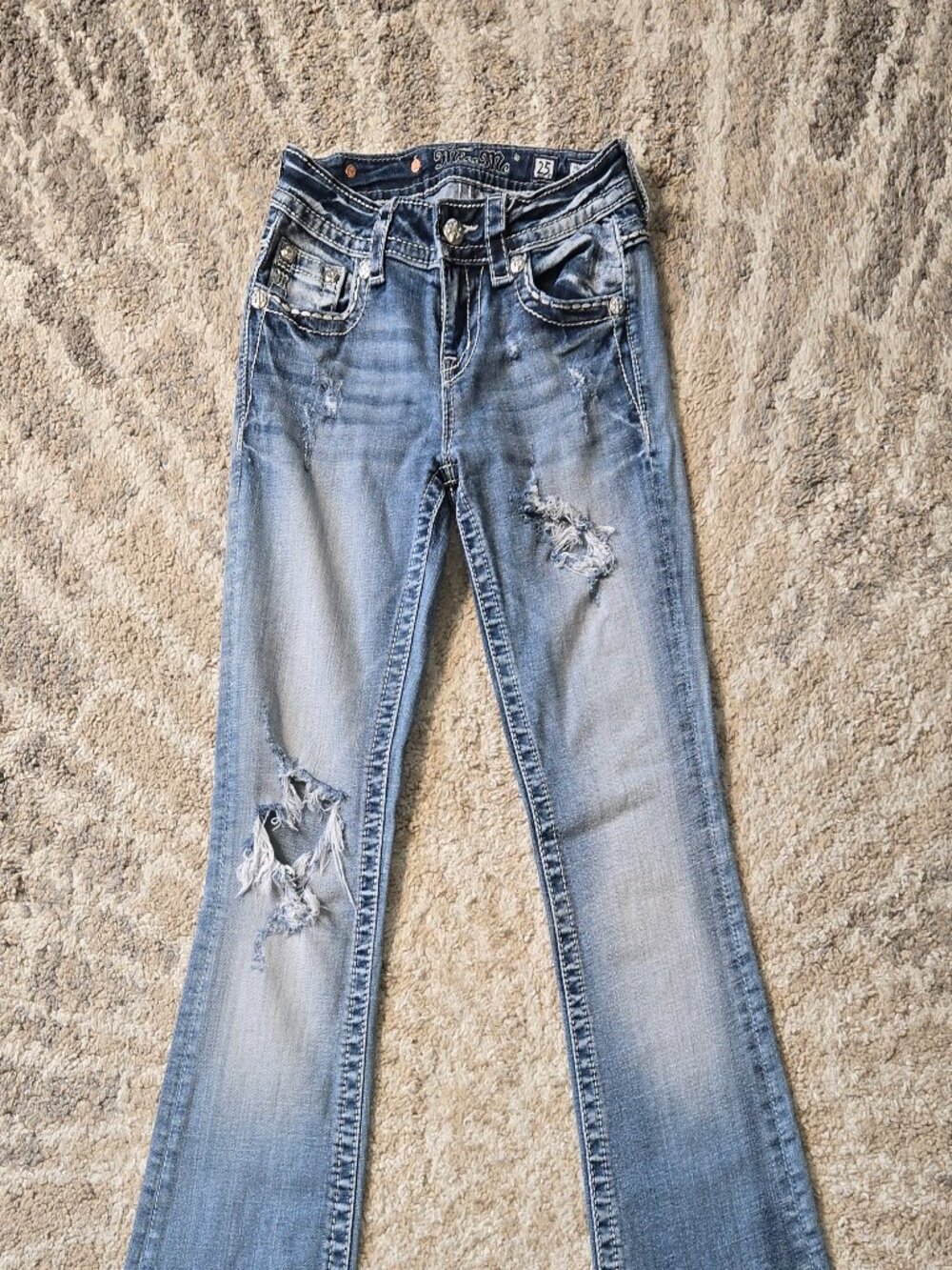 Miss Me Standard Boot Cut Size 25